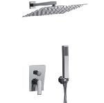 Concealed shower mixer kit